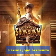 proximos jogos do criciuma